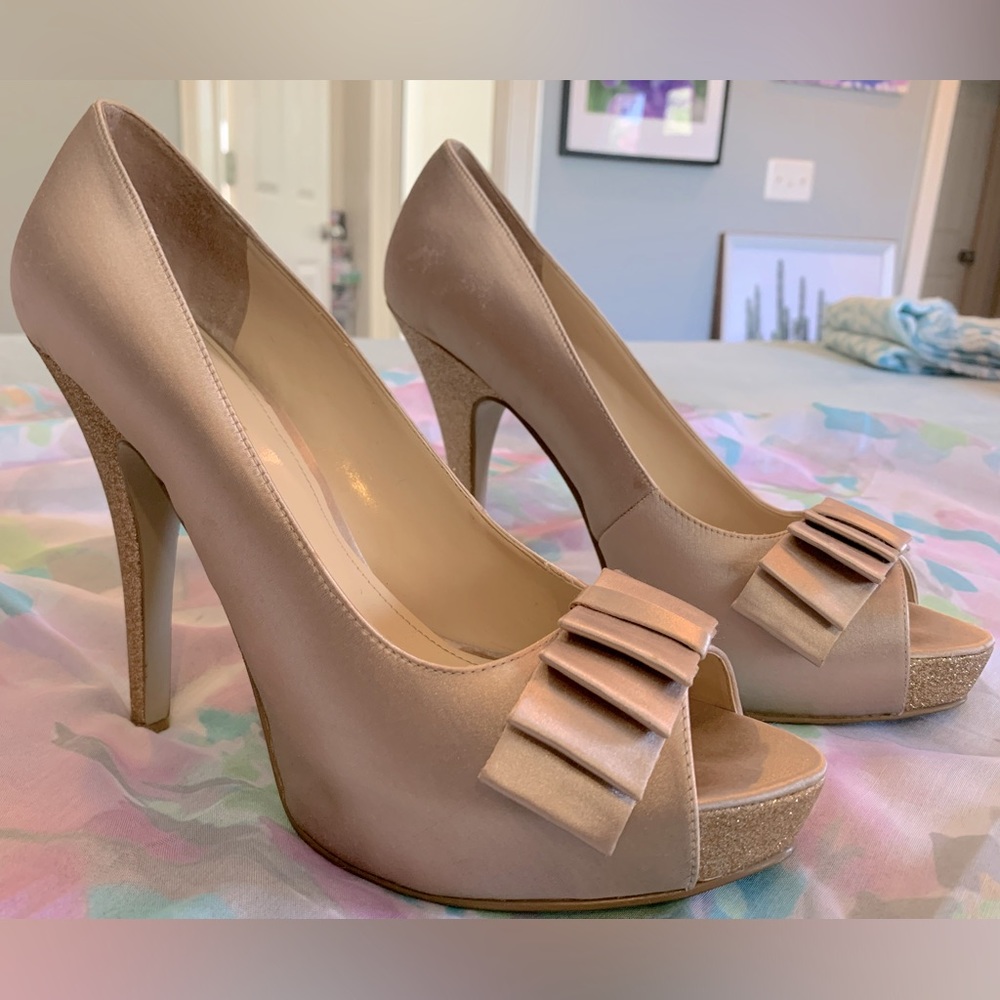 Champagne Gold Pumps
